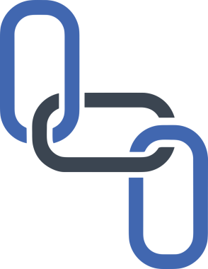 Zincir simgesi PNG biçimi basit siyah ve beyaz vektör illüstrasyonunda bağlantı birliği güvenlik ve gücünü temsil eden dijital tasarım kullanıcı arayüzü için mükemmel modern uygulama logosu minimal web ögesi