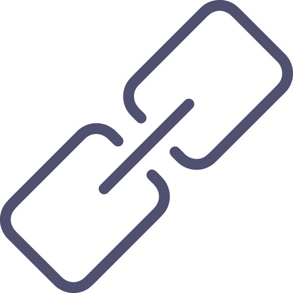 Zincir simgesi PNG biçimi basit siyah ve beyaz vektör illüstrasyonunda bağlantı birliği güvenlik ve gücünü temsil eden dijital tasarım kullanıcı arayüzü için mükemmel modern uygulama logosu minimal web ögesi