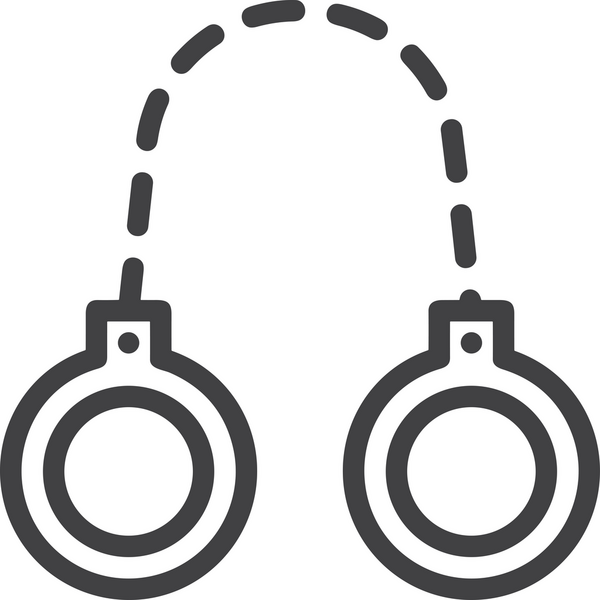 Zincir simgesi PNG biçimi basit siyah ve beyaz vektör illüstrasyonunda bağlantı birliği güvenlik ve gücünü temsil eden dijital tasarım kullanıcı arayüzü için mükemmel modern uygulama logosu minimal web ögesi