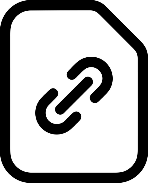 Zincir simgesi PNG biçimi basit siyah ve beyaz vektör illüstrasyonunda bağlantı birliği güvenlik ve gücünü temsil eden dijital tasarım kullanıcı arayüzü için mükemmel modern uygulama logosu minimal web ögesi