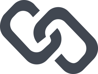 Zincir simgesi PNG biçimi basit siyah ve beyaz vektör illüstrasyonunda bağlantı birliği güvenlik ve gücünü temsil eden dijital tasarım kullanıcı arayüzü için mükemmel modern uygulama logosu minimal web ögesi