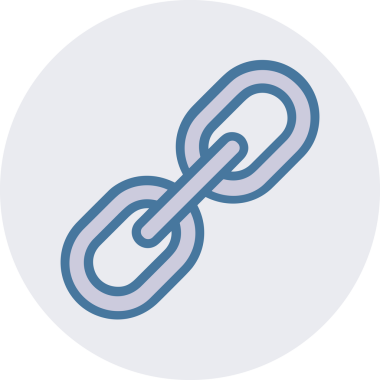 Zincir simgesi PNG biçimi basit siyah ve beyaz vektör illüstrasyonunda bağlantı birliği güvenlik ve gücünü temsil eden dijital tasarım kullanıcı arayüzü için mükemmel modern uygulama logosu minimal web ögesi