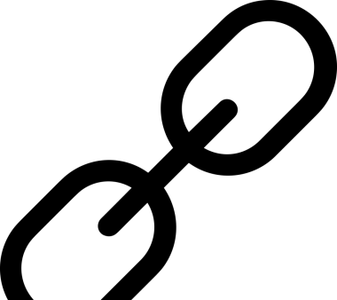 Zincir simgesi PNG biçimi basit siyah ve beyaz vektör illüstrasyonunda bağlantı birliği güvenlik ve gücünü temsil eden dijital tasarım kullanıcı arayüzü için mükemmel modern uygulama logosu minimal web ögesi