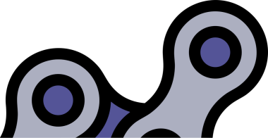 Zincir simgesi PNG biçimi basit siyah ve beyaz vektör illüstrasyonunda bağlantı birliği güvenlik ve gücünü temsil eden dijital tasarım kullanıcı arayüzü için mükemmel modern uygulama logosu minimal web ögesi