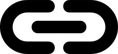 Zincir simgesi PNG biçimi basit siyah ve beyaz vektör illüstrasyonunda bağlantı birliği güvenlik ve gücünü temsil eden dijital tasarım kullanıcı arayüzü için mükemmel modern uygulama logosu minimal web ögesi