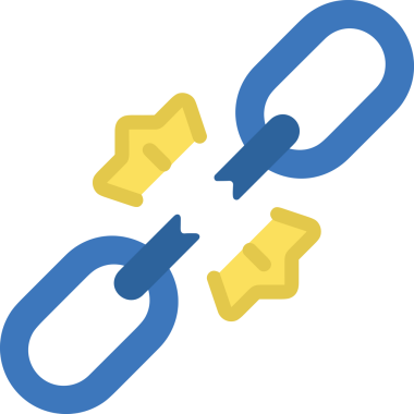 Zincir simgesi PNG biçimi basit siyah ve beyaz vektör illüstrasyonunda bağlantı birliği güvenlik ve gücünü temsil eden dijital tasarım kullanıcı arayüzü için mükemmel modern uygulama logosu minimal web ögesi