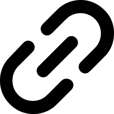 Zincir simgesi PNG biçimi basit siyah ve beyaz vektör illüstrasyonunda bağlantı birliği güvenlik ve gücünü temsil eden dijital tasarım kullanıcı arayüzü için mükemmel modern uygulama logosu minimal web ögesi