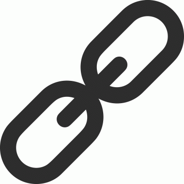 Zincir simgesi PNG biçimi basit siyah ve beyaz vektör illüstrasyonunda bağlantı birliği güvenlik ve gücünü temsil eden dijital tasarım kullanıcı arayüzü için mükemmel modern uygulama logosu minimal web ögesi