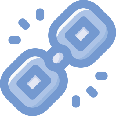 Zincir simgesi PNG biçimi basit siyah ve beyaz vektör illüstrasyonunda bağlantı birliği güvenlik ve gücünü temsil eden dijital tasarım kullanıcı arayüzü için mükemmel modern uygulama logosu minimal web ögesi