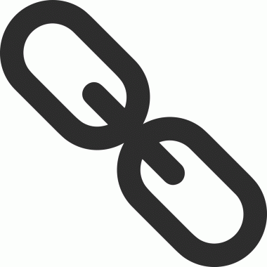 Zincir simgesi PNG biçimi basit siyah ve beyaz vektör illüstrasyonunda bağlantı birliği güvenlik ve gücünü temsil eden dijital tasarım kullanıcı arayüzü için mükemmel modern uygulama logosu minimal web ögesi