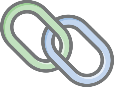 Zincir simgesi PNG biçimi basit siyah ve beyaz vektör illüstrasyonunda bağlantı birliği güvenlik ve gücünü temsil eden dijital tasarım kullanıcı arayüzü için mükemmel modern uygulama logosu minimal web ögesi