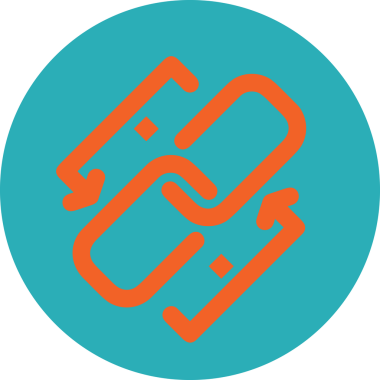 Zincir simgesi PNG biçimi basit siyah ve beyaz vektör illüstrasyonunda bağlantı birliği güvenlik ve gücünü temsil eden dijital tasarım kullanıcı arayüzü için mükemmel modern uygulama logosu minimal web ögesi