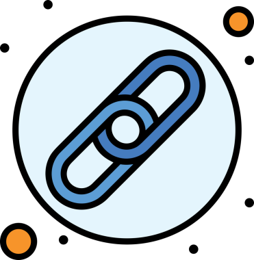 Zincir simgesi PNG biçimi basit siyah ve beyaz vektör illüstrasyonunda bağlantı birliği güvenlik ve gücünü temsil eden dijital tasarım kullanıcı arayüzü için mükemmel modern uygulama logosu minimal web ögesi
