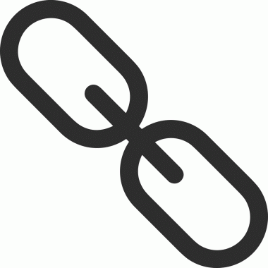 Zincir simgesi PNG biçimi basit siyah ve beyaz vektör illüstrasyonunda bağlantı birliği güvenlik ve gücünü temsil eden dijital tasarım kullanıcı arayüzü için mükemmel modern uygulama logosu minimal web ögesi