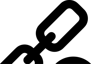 Zincir simgesi PNG biçimi basit siyah ve beyaz vektör illüstrasyonunda bağlantı birliği güvenlik ve gücünü temsil eden dijital tasarım kullanıcı arayüzü için mükemmel modern uygulama logosu minimal web ögesi