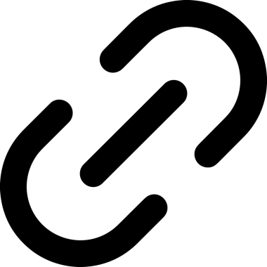 Zincir simgesi PNG biçimi basit siyah ve beyaz vektör illüstrasyonunda bağlantı birliği güvenlik ve gücünü temsil eden dijital tasarım kullanıcı arayüzü için mükemmel modern uygulama logosu minimal web ögesi