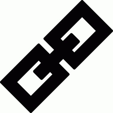 Zincir simgesi PNG biçimi basit siyah ve beyaz vektör illüstrasyonunda bağlantı birliği güvenlik ve gücünü temsil eden dijital tasarım kullanıcı arayüzü için mükemmel modern uygulama logosu minimal web ögesi