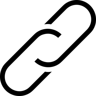 Zincir simgesi PNG biçimi basit siyah ve beyaz vektör illüstrasyonunda bağlantı birliği güvenlik ve gücünü temsil eden dijital tasarım kullanıcı arayüzü için mükemmel modern uygulama logosu minimal web ögesi