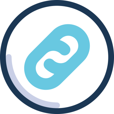 Zincir simgesi PNG biçimi basit siyah ve beyaz vektör illüstrasyonunda bağlantı birliği güvenlik ve gücünü temsil eden dijital tasarım kullanıcı arayüzü için mükemmel modern uygulama logosu minimal web ögesi