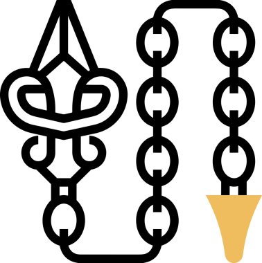 Zincir simgesi PNG biçimi basit siyah ve beyaz vektör illüstrasyonunda bağlantı birliği güvenlik ve gücünü temsil eden dijital tasarım kullanıcı arayüzü için mükemmel modern uygulama logosu minimal web ögesi