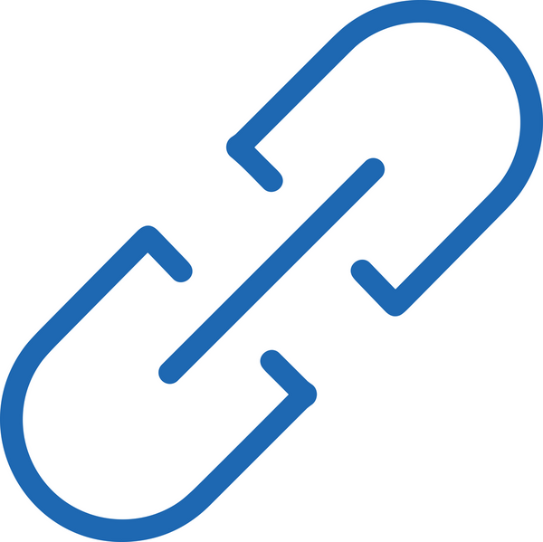 Zincir simgesi PNG biçimi basit siyah ve beyaz vektör illüstrasyonunda bağlantı birliği güvenlik ve gücünü temsil eden dijital tasarım kullanıcı arayüzü için mükemmel modern uygulama logosu minimal web ögesi