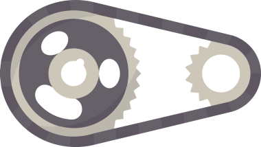 Zincir simgesi PNG biçimi basit siyah ve beyaz vektör illüstrasyonunda bağlantı birliği güvenlik ve gücünü temsil eden dijital tasarım kullanıcı arayüzü için mükemmel modern uygulama logosu minimal web ögesi