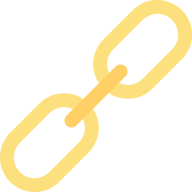 Zincir simgesi PNG biçimi basit siyah ve beyaz vektör illüstrasyonunda bağlantı birliği güvenlik ve gücünü temsil eden dijital tasarım kullanıcı arayüzü için mükemmel modern uygulama logosu minimal web ögesi