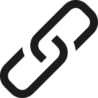 Zincir simgesi PNG biçimi basit siyah ve beyaz vektör illüstrasyonunda bağlantı birliği güvenlik ve gücünü temsil eden dijital tasarım kullanıcı arayüzü için mükemmel modern uygulama logosu minimal web ögesi