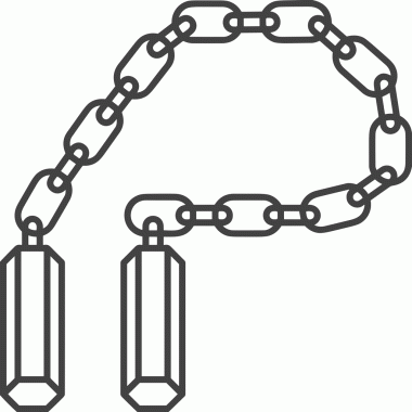 Zincir simgesi PNG biçimi basit siyah ve beyaz vektör illüstrasyonunda bağlantı birliği güvenlik ve gücünü temsil eden dijital tasarım kullanıcı arayüzü için mükemmel modern uygulama logosu minimal web ögesi