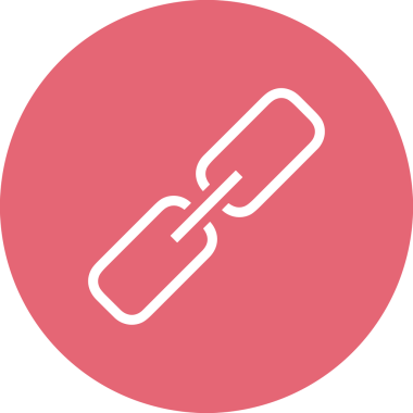 Zincir simgesi PNG biçimi basit siyah ve beyaz vektör illüstrasyonunda bağlantı birliği güvenlik ve gücünü temsil eden dijital tasarım kullanıcı arayüzü için mükemmel modern uygulama logosu minimal web ögesi