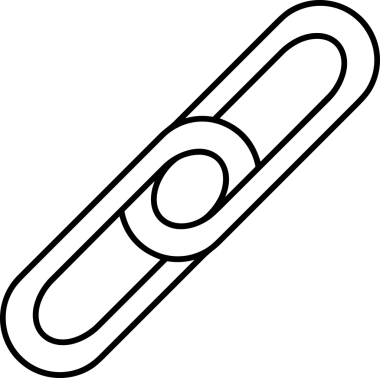 Zincir simgesi PNG biçimi basit siyah ve beyaz vektör illüstrasyonunda bağlantı birliği güvenlik ve gücünü temsil eden dijital tasarım kullanıcı arayüzü için mükemmel modern uygulama logosu minimal web ögesi