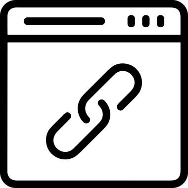 Zincir simgesi PNG biçimi basit siyah ve beyaz vektör illüstrasyonunda bağlantı birliği güvenlik ve gücünü temsil eden dijital tasarım kullanıcı arayüzü için mükemmel modern uygulama logosu minimal web ögesi