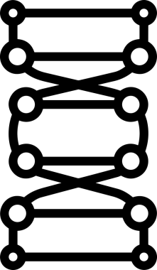 Zincir simgesi PNG biçimi basit siyah ve beyaz vektör illüstrasyonunda bağlantı birliği güvenlik ve gücünü temsil eden dijital tasarım kullanıcı arayüzü için mükemmel modern uygulama logosu minimal web ögesi