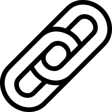 Zincir simgesi PNG biçimi basit siyah ve beyaz vektör illüstrasyonunda bağlantı birliği güvenlik ve gücünü temsil eden dijital tasarım kullanıcı arayüzü için mükemmel modern uygulama logosu minimal web ögesi