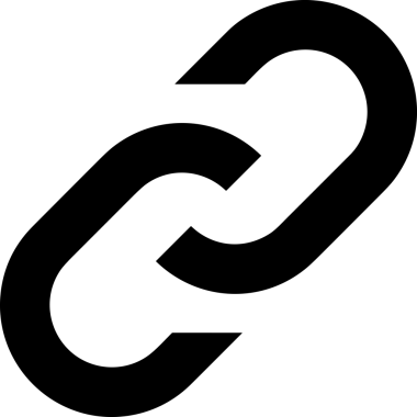 Zincir simgesi PNG biçimi basit siyah ve beyaz vektör illüstrasyonunda bağlantı birliği güvenlik ve gücünü temsil eden dijital tasarım kullanıcı arayüzü için mükemmel modern uygulama logosu minimal web ögesi