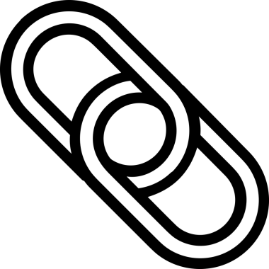 Zincir simgesi PNG biçimi basit siyah ve beyaz vektör illüstrasyonunda bağlantı birliği güvenlik ve gücünü temsil eden dijital tasarım kullanıcı arayüzü için mükemmel modern uygulama logosu minimal web ögesi