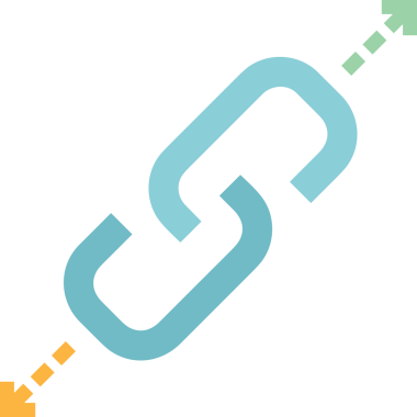 Zincir simgesi PNG biçimi basit siyah ve beyaz vektör illüstrasyonunda bağlantı birliği güvenlik ve gücünü temsil eden dijital tasarım kullanıcı arayüzü için mükemmel modern uygulama logosu minimal web ögesi