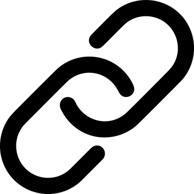 Zincir simgesi PNG biçimi basit siyah ve beyaz vektör illüstrasyonunda bağlantı birliği güvenlik ve gücünü temsil eden dijital tasarım kullanıcı arayüzü için mükemmel modern uygulama logosu minimal web ögesi