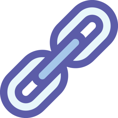 Zincir simgesi PNG biçimi basit siyah ve beyaz vektör illüstrasyonunda bağlantı birliği güvenlik ve gücünü temsil eden dijital tasarım kullanıcı arayüzü için mükemmel modern uygulama logosu minimal web ögesi