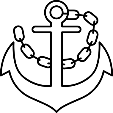 Zincir simgesi PNG biçimi basit siyah ve beyaz vektör illüstrasyonunda bağlantı birliği güvenlik ve gücünü temsil eden dijital tasarım kullanıcı arayüzü için mükemmel modern uygulama logosu minimal web ögesi