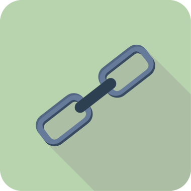 Zincir simgesi PNG biçimi basit siyah ve beyaz vektör illüstrasyonunda bağlantı birliği güvenlik ve gücünü temsil eden dijital tasarım kullanıcı arayüzü için mükemmel modern uygulama logosu minimal web ögesi