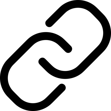 Zincir simgesi PNG biçimi basit siyah ve beyaz vektör illüstrasyonunda bağlantı birliği güvenlik ve gücünü temsil eden dijital tasarım kullanıcı arayüzü için mükemmel modern uygulama logosu minimal web ögesi