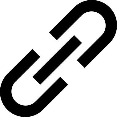 Zincir simgesi PNG biçimi basit siyah ve beyaz vektör illüstrasyonunda bağlantı birliği güvenlik ve gücünü temsil eden dijital tasarım kullanıcı arayüzü için mükemmel modern uygulama logosu minimal web ögesi