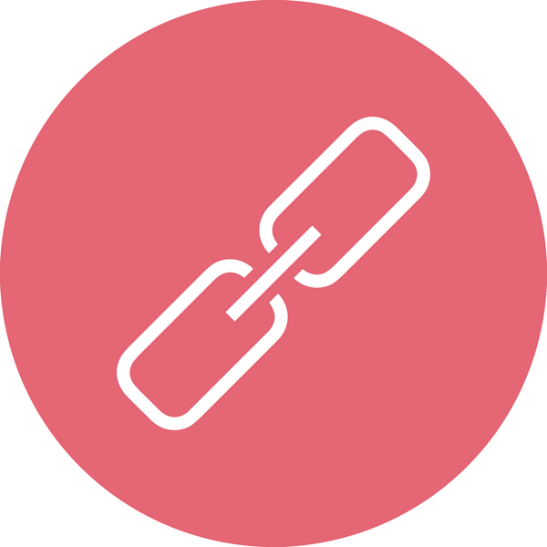 Zincir simgesi PNG biçimi basit siyah ve beyaz vektör illüstrasyonunda bağlantı birliği güvenlik ve gücünü temsil eden dijital tasarım kullanıcı arayüzü için mükemmel modern uygulama logosu minimal web ögesi