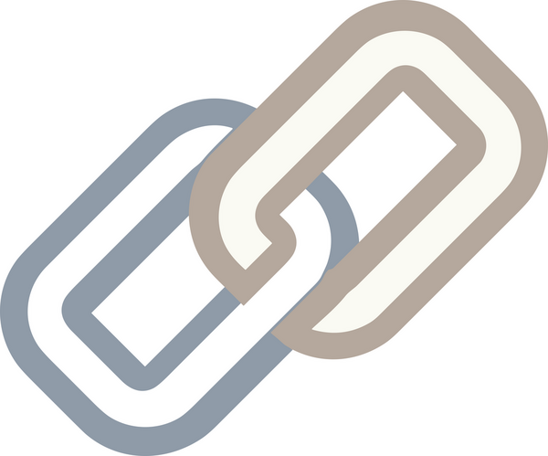 Zincir simgesi PNG biçimi basit siyah ve beyaz vektör illüstrasyonunda bağlantı birliği güvenlik ve gücünü temsil eden dijital tasarım kullanıcı arayüzü için mükemmel modern uygulama logosu minimal web ögesi