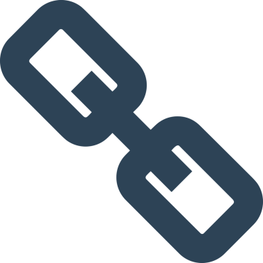 Zincir simgesi PNG biçimi basit siyah ve beyaz vektör illüstrasyonunda bağlantı birliği güvenlik ve gücünü temsil eden dijital tasarım kullanıcı arayüzü için mükemmel modern uygulama logosu minimal web ögesi