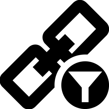 Zincir simgesi PNG biçimi basit siyah ve beyaz vektör illüstrasyonunda bağlantı birliği güvenlik ve gücünü temsil eden dijital tasarım kullanıcı arayüzü için mükemmel modern uygulama logosu minimal web ögesi