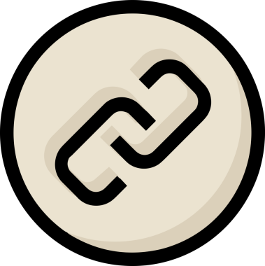 Zincir simgesi PNG biçimi basit siyah ve beyaz vektör illüstrasyonunda bağlantı birliği güvenlik ve gücünü temsil eden dijital tasarım kullanıcı arayüzü için mükemmel modern uygulama logosu minimal web ögesi