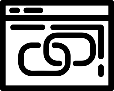 Zincir simgesi PNG biçimi basit siyah ve beyaz vektör illüstrasyonunda bağlantı birliği güvenlik ve gücünü temsil eden dijital tasarım kullanıcı arayüzü için mükemmel modern uygulama logosu minimal web ögesi