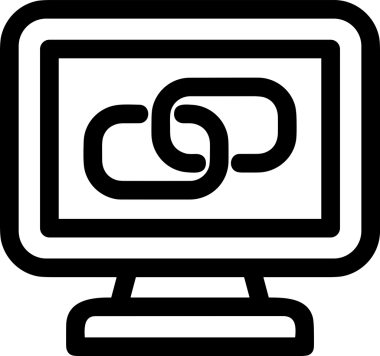 Zincir simgesi PNG biçimi basit siyah ve beyaz vektör illüstrasyonunda bağlantı birliği güvenlik ve gücünü temsil eden dijital tasarım kullanıcı arayüzü için mükemmel modern uygulama logosu minimal web ögesi